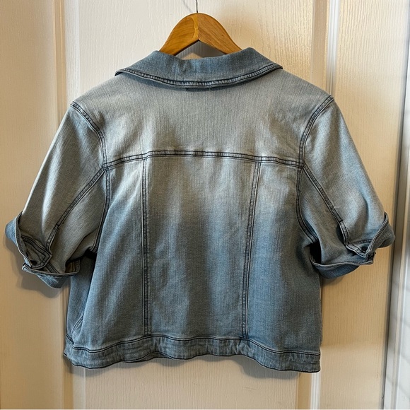 One World Denim Jacket, Size XL - Picture 4 of 8